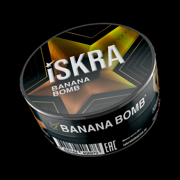 Табак ISKRA Вanana Bomb  25 грамм в Якутске