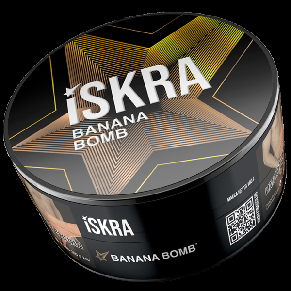 Табак ISKRA Вanana Bomb  100 грамм в Якутске