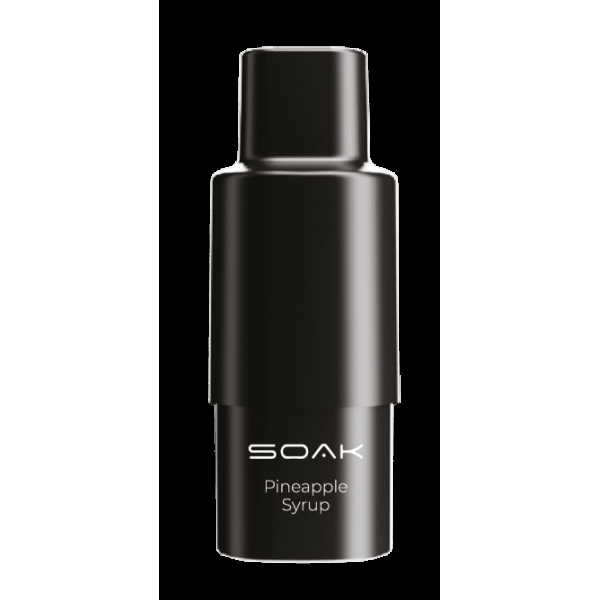 Картридж SOAK Q Ананасовый сироп (1500 затяжек) в Якутске
