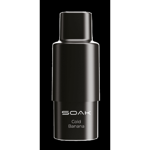 Картридж SOAK Q Холодный банан (1500 затяжек) в Якутске