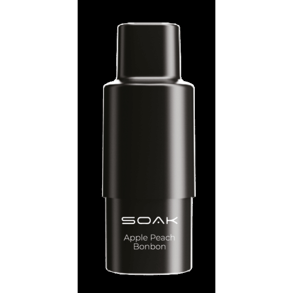 Картридж SOAK Q Яблоко-персик (1500 затяжек) в Якутске
