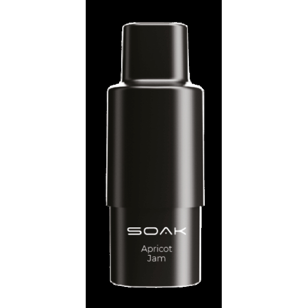 Картридж SOAK Q Абрикосовый джем (1500 затяжек) в Якутске
