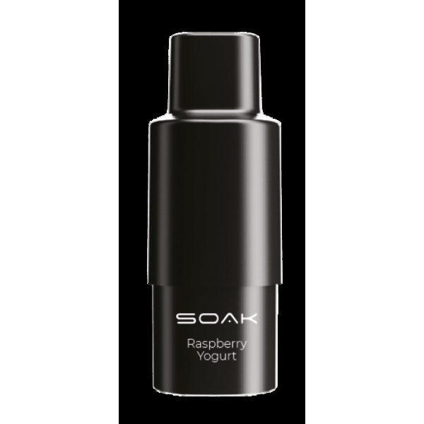 Картридж SOAK Q Малиновый йогурт (1500 затяжек) в Якутске