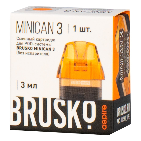 Картридж Brusko Minican 3 оранжевый в Якутске