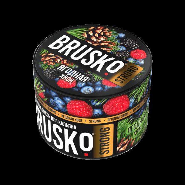 Смесь Brusko Strong ягодная хвоя  50 гр в Якутске