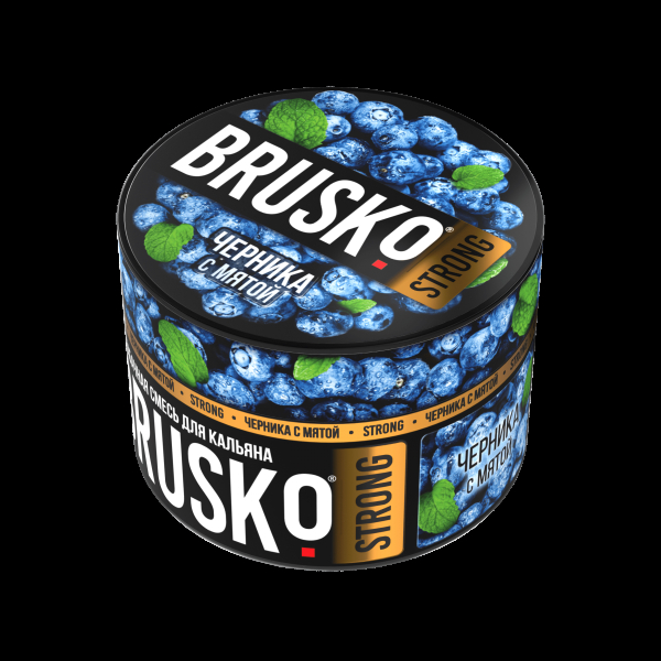 Смесь Brusko Strong черника с мятой  50 гр в Якутске
