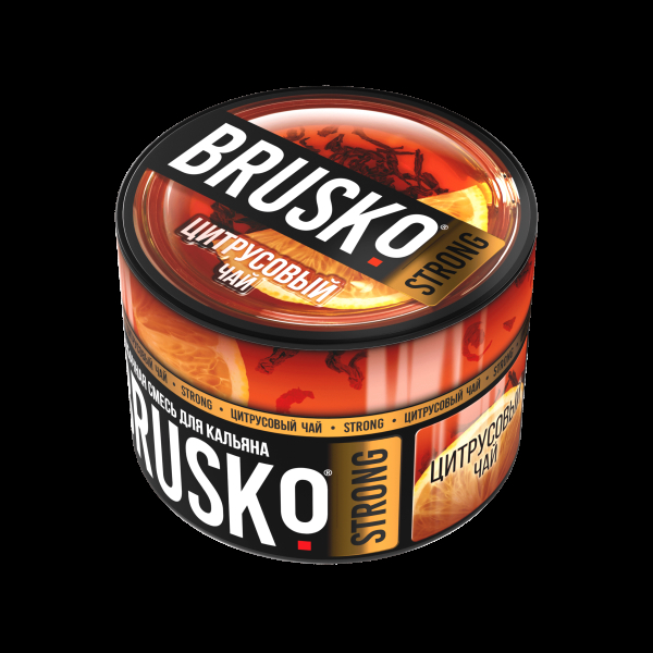 Смесь Brusko Strong цитрусовый чай  50 гр в Якутске