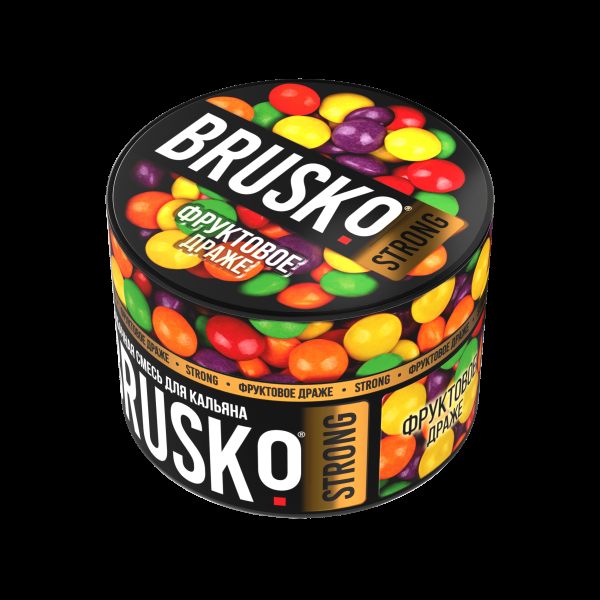 Смесь Brusko Strong фруктовое драже  50 гр в Якутске