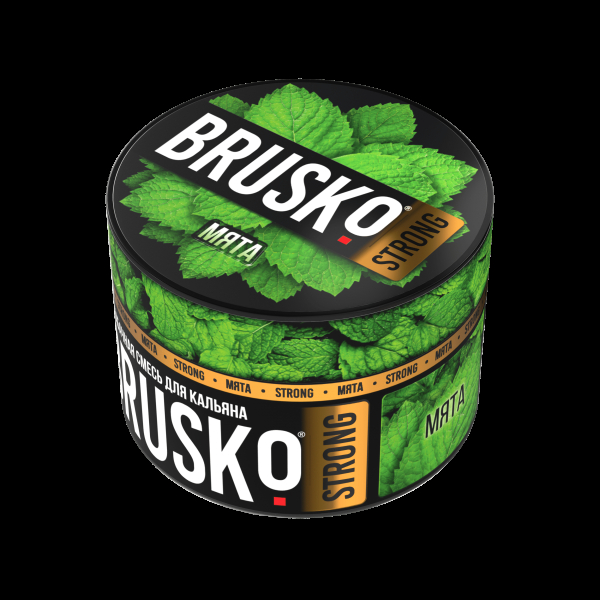 Смесь Brusko Strong мята  50 гр в Якутске