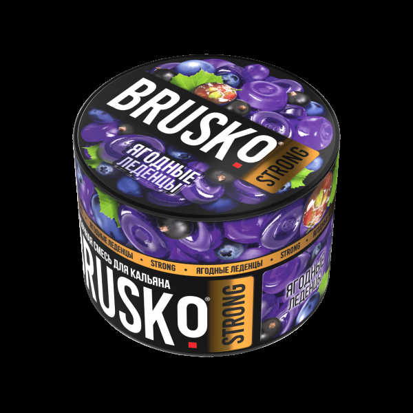 Смесь Brusko Strong ягодные леденцы  50 гр в Якутске