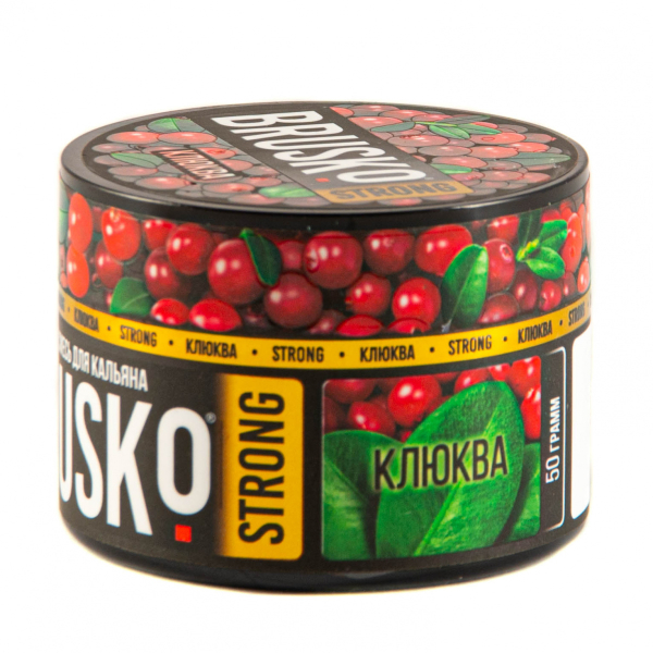 Смесь Brusko Strong клюква  50 гр в Якутске