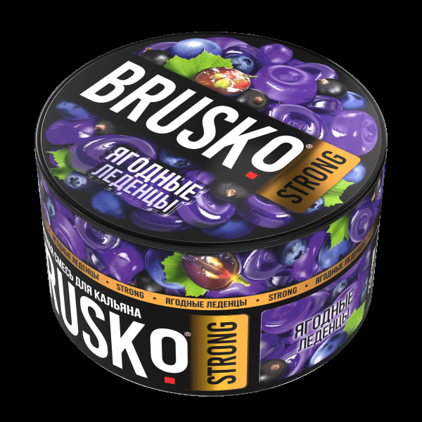 Смесь Brusko Strong ягодные леденцы  250 гр в Якутске