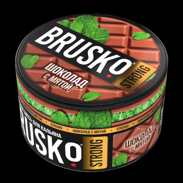 Смесь Brusko Strong шоколад с мятой  250 гр в Якутске