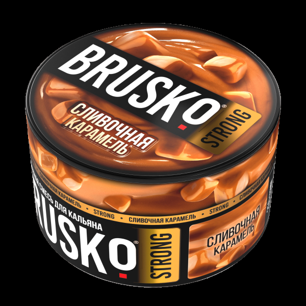 Смесь Brusko Strong сливочная карамель  250 гр в Якутске