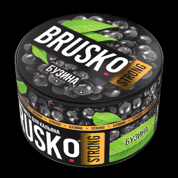 Смесь Brusko Strong бузина  250 гр в Якутске