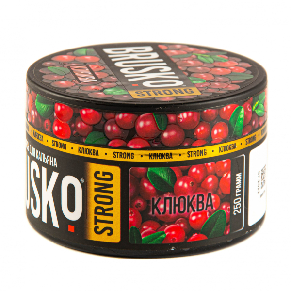 Смесь Brusko Strong клюква  250 гр в Якутске