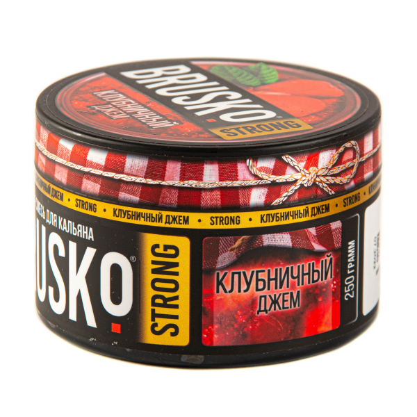 Смесь Brusko Strong клубничный джем  250 гр в Якутске