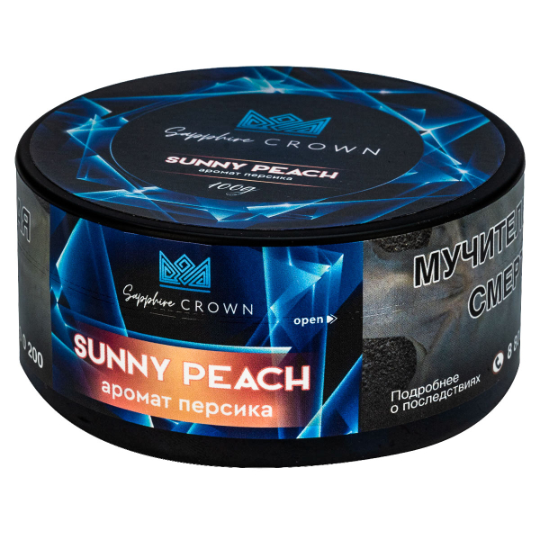 Табак Sapphire Crown Sunny Peach  100 грамм в Якутске