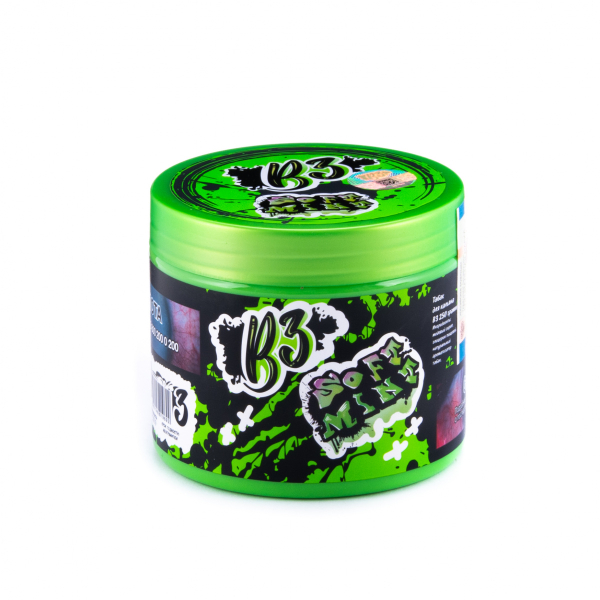 Табак B3 Soft Mint  250 грамм в Якутске