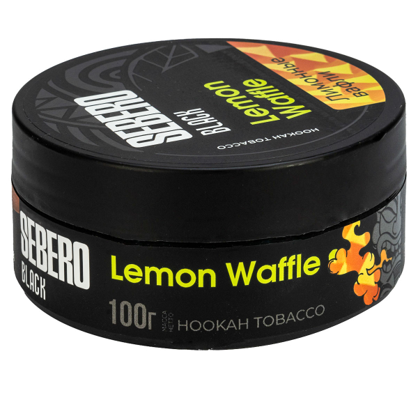 Табак Sebero Black Lemon Waffle  100 грамм в Якутске