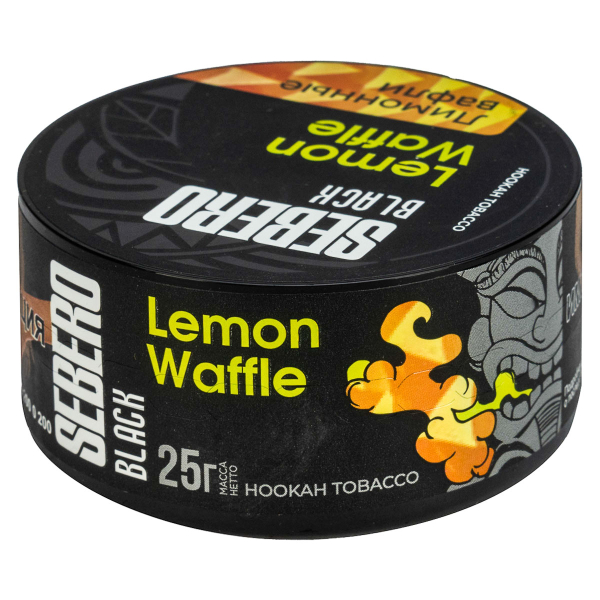 Табак Sebero Black Lemon Waffle  25 грамм в Якутске