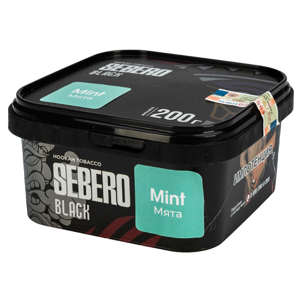 Табак Sebero Black Mint  200 грамм в Якутске