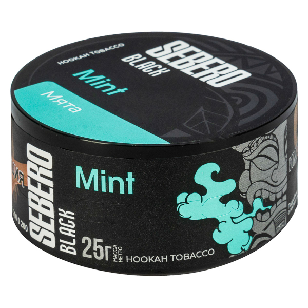 Табак Sebero Black Mint  25 грамм в Якутске