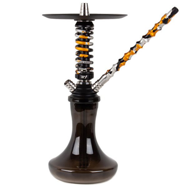 Кальян Mamay Custom Coilovers Micro Черный-Золотой Камуфляж  в Якутске