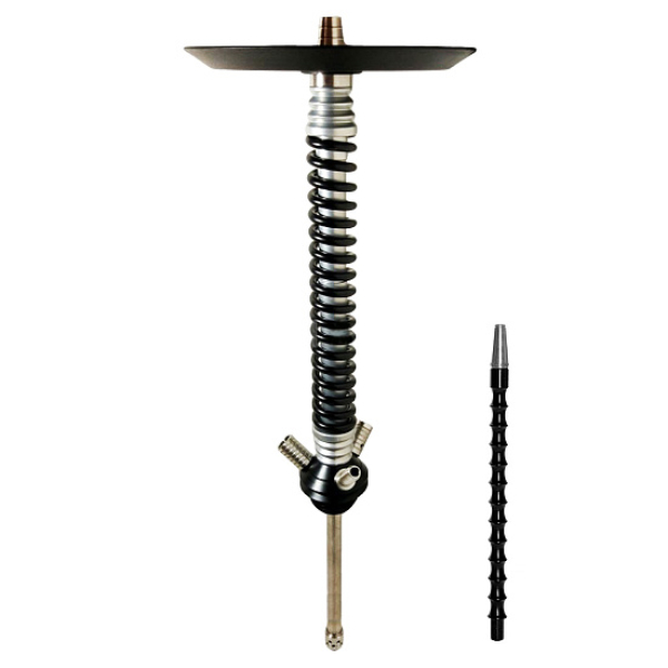 Кальян Mamay Custom V3 №12 Coilovers Хром-Черный  в Якутске