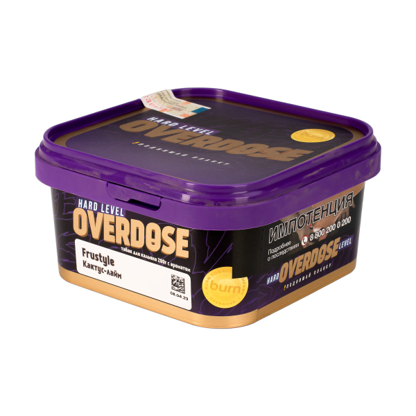 Табак Overdose Frustyle  200 грамм в Якутске