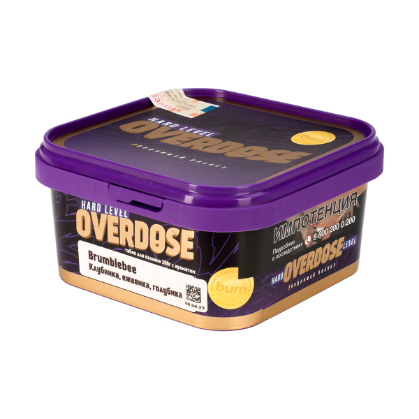 Табак Overdose Brumblebee  200 грамм в Якутске