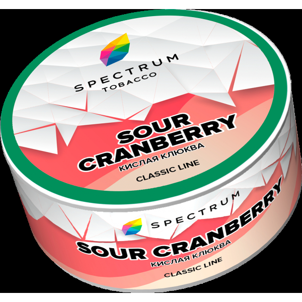 Табак Spectrum Sour cranberry  25 грамм в Якутске