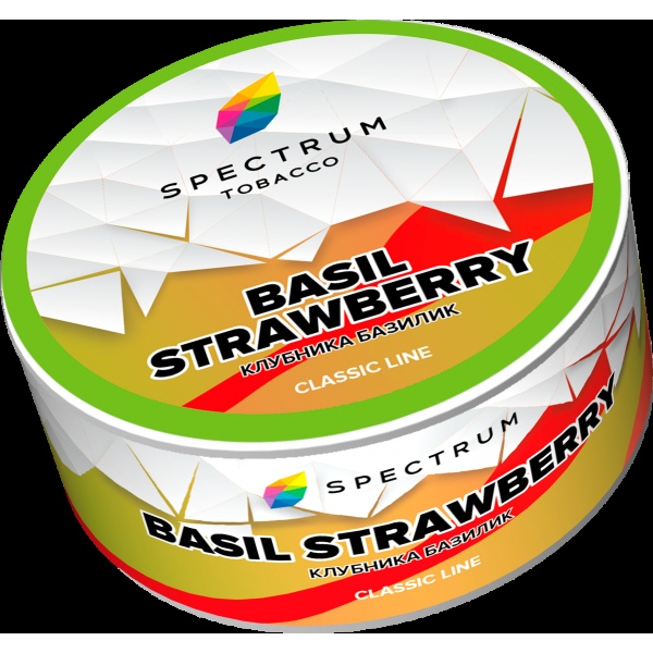 Табак Spectrum Basil strawberry  25 грамм в Якутске