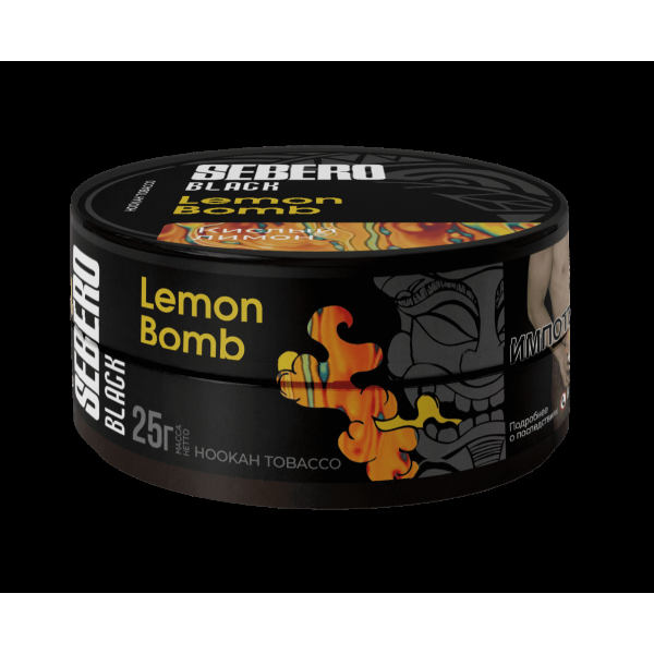 Табак Sebero Black Lemon Bomb  25 грамм в Якутске