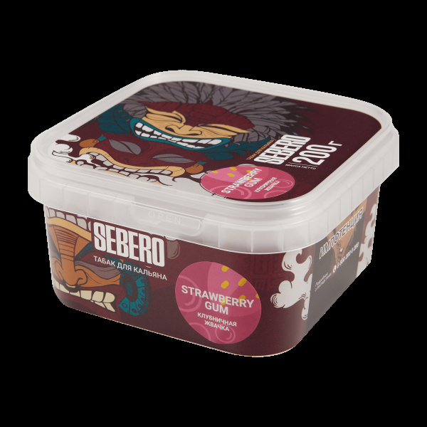 Табак Sebero Strawberry gum  200 грамм в Якутске
