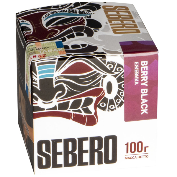 Табак Sebero Berry Black  100 грамм в Якутске