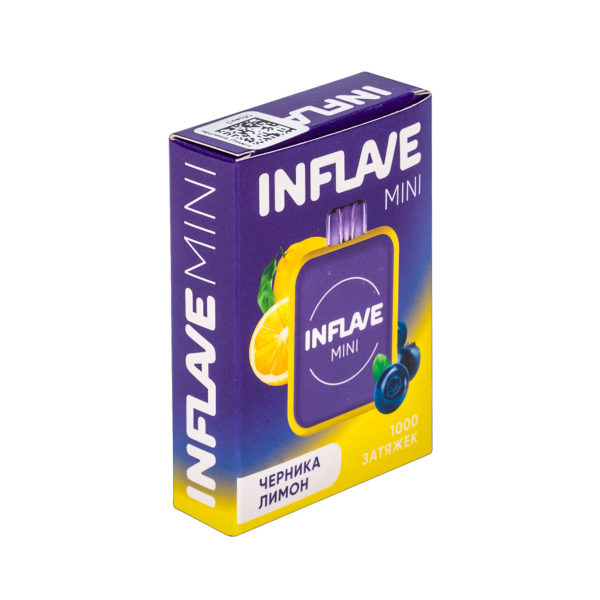 Inflave Mini Черника Лимон (1000 Затяжек) в Якутске