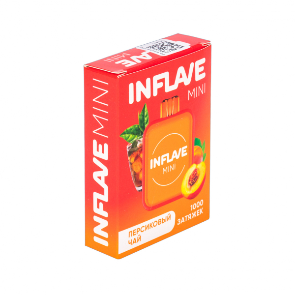Inflave Mini Персиковый Чай (1000 Затяжек) в Якутске