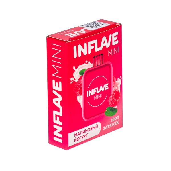 Inflave Mini Малиновый Йогурт (1000 Затяжек) в Якутске