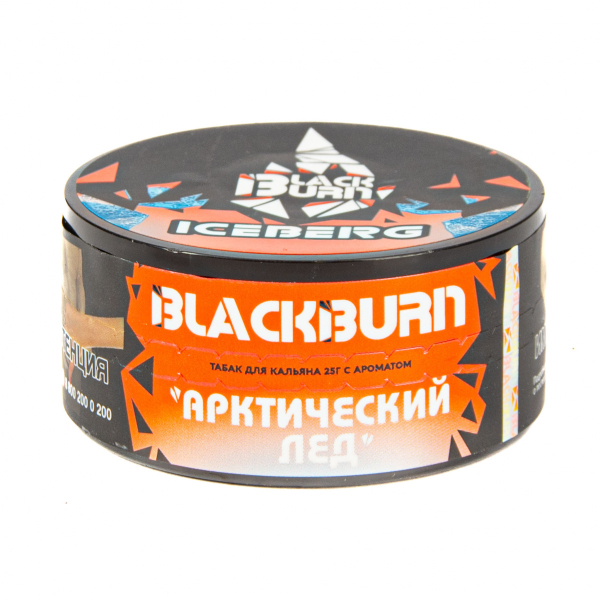Табак Burn Black Iceberg  25 грамм в Якутске