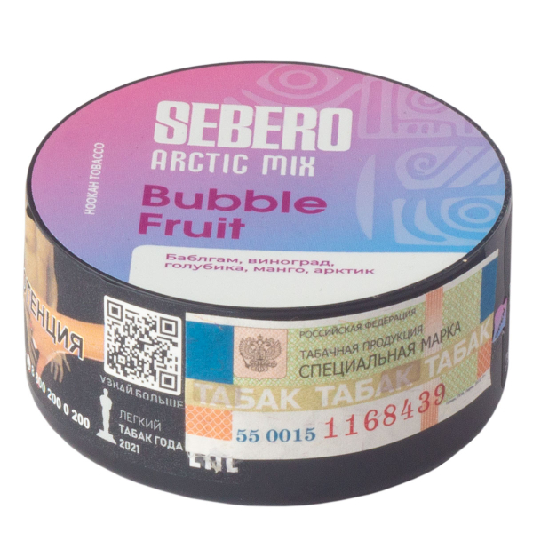 Табак Sebero Arctic Mix Bubble Fruit  25 грамм в Якутске