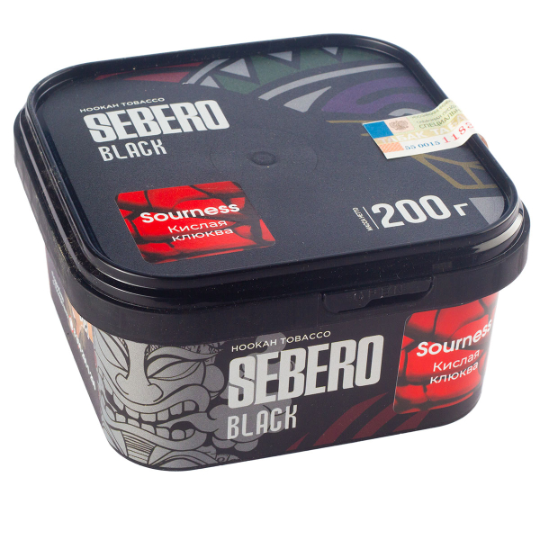 Табак Sebero Black Sourness  200 грамм в Якутске