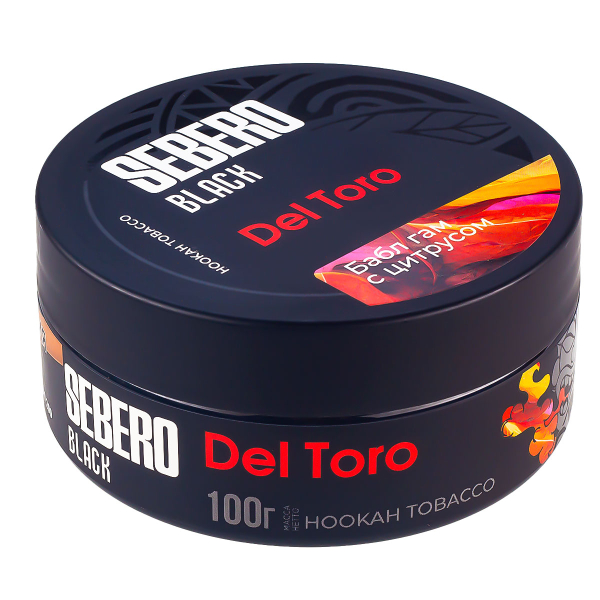 Табак Sebero Black Del Toro  100 грамм в Якутске