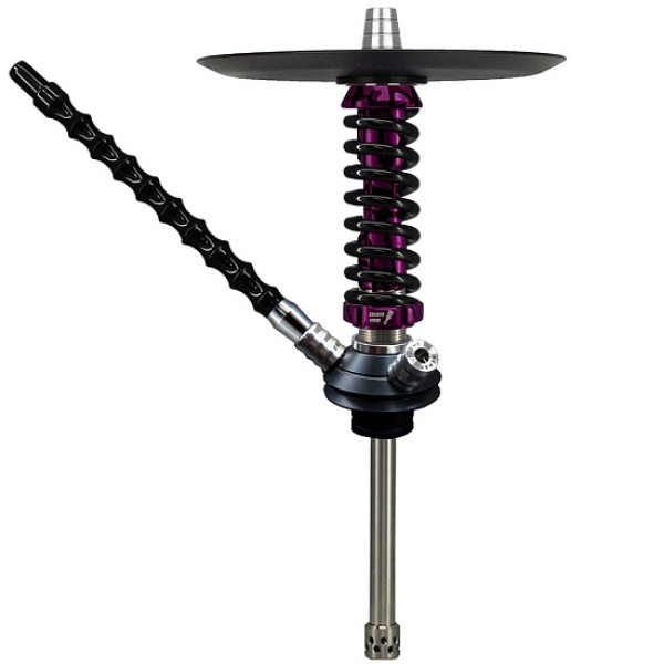 Кальян Mamay Custom Coilovers Micro Пурпурный Сплеш Черный  в Якутске