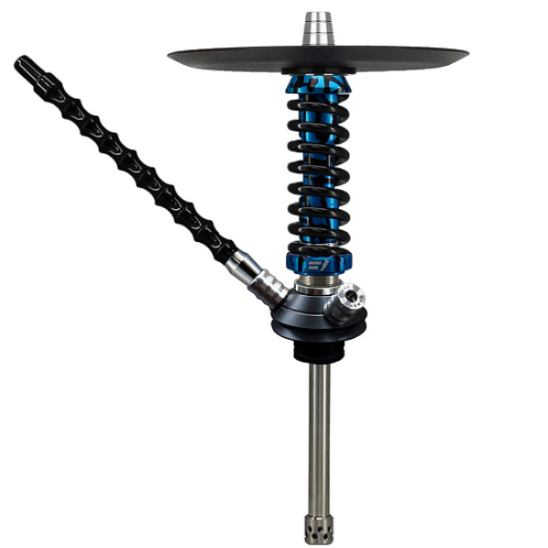Кальян Mamay Custom Coilovers Micro Синий Сплеш Черный  в Якутске