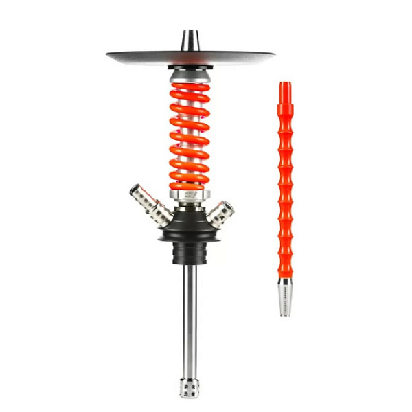 Кальян Mamay Custom Coilovers Micro Хром-Оранжевый  в Якутске