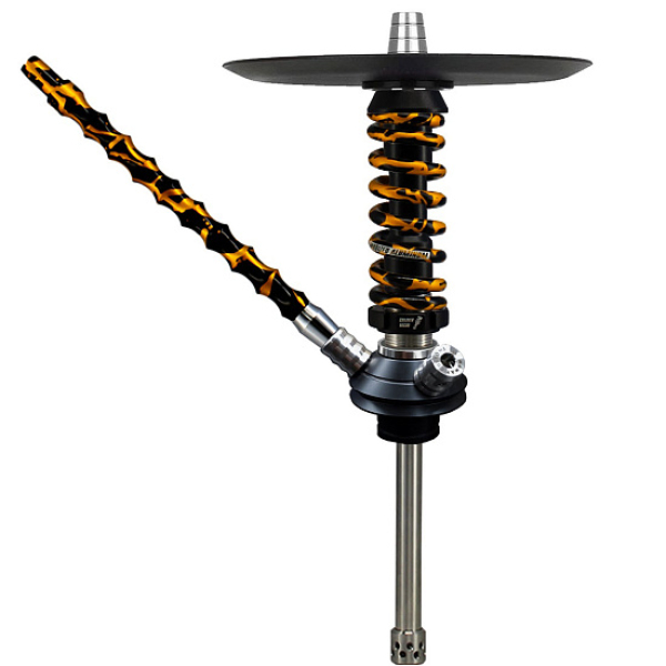 Кальян Mamay Custom Coilovers Micro Черный-Gold Сплеш  в Якутске