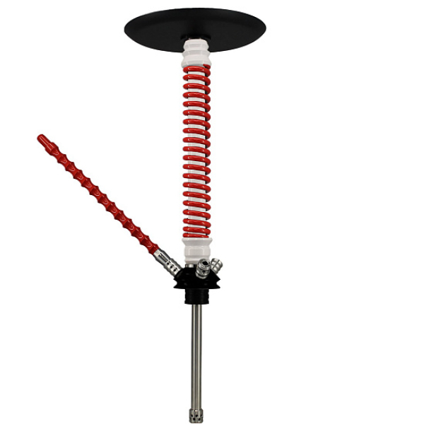 Кальян Mamay Custom V3 №12 Coilovers Белый-Красный  в Якутске