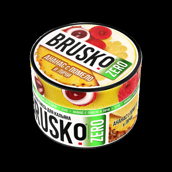 Смесь Brusko Ананас С Помело И Личи (Zero)  50 гр в Якутске