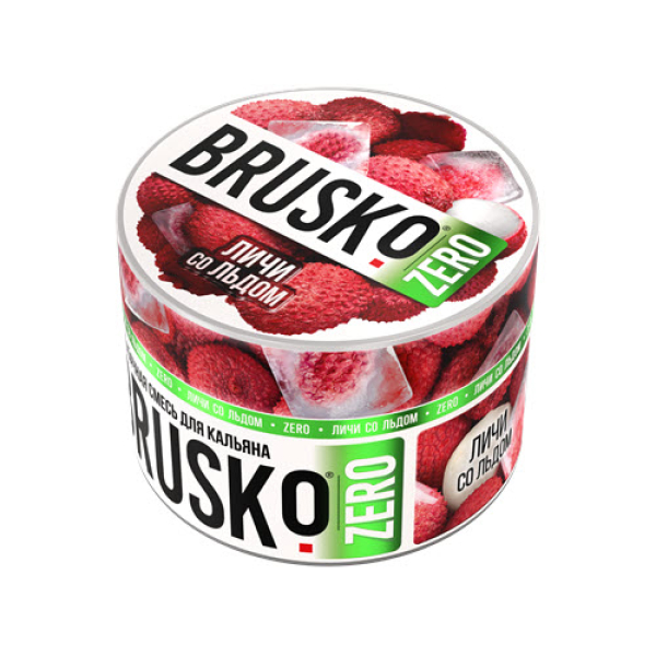 Смесь Brusko Личи Со Льдом (Zero)  50 гр в Якутске